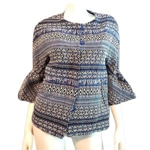 NWT J. McLaughlin Brocade Blazer